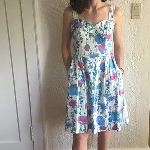 Annie Griffin Size 0 Floral Dress